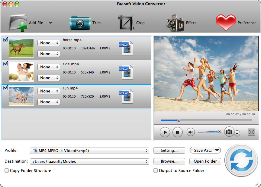 free video converter for mac mp4 to mpeg 2